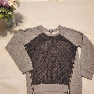 STAR WARS - Sweat Shirt with faux leather